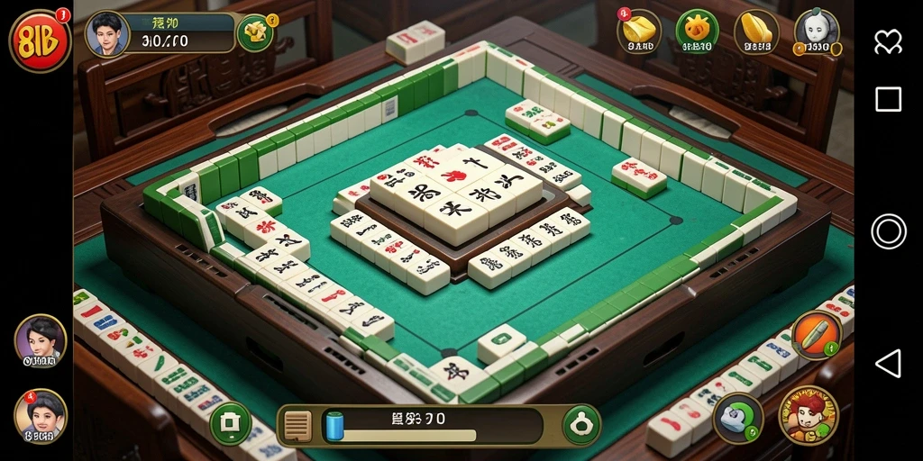 Tangkapan layar gameplay Mahjong yang menarik dari 8ID.