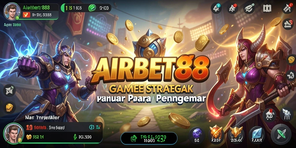 Tampilan gameplay <strong>AIRBET88</strong> yang menegangkan dan strategis.