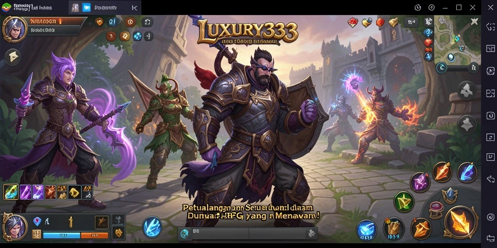 Tampilan gameplay LUXURY333 yang memukau dan mendebarkan.