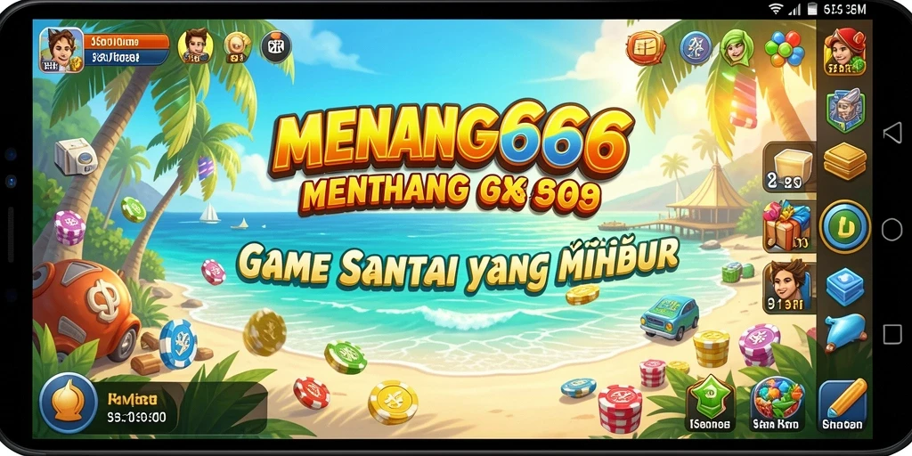 Screenshot gameplay MENANG666 menampilkan suasana santai dan menyenangkan.