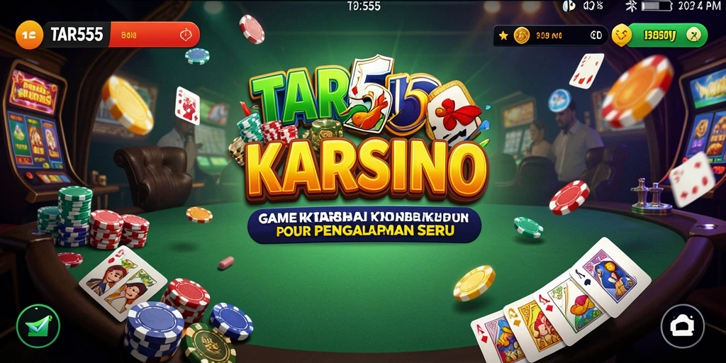 Tampilan gameplay TAR555 yang seru dan menarik.