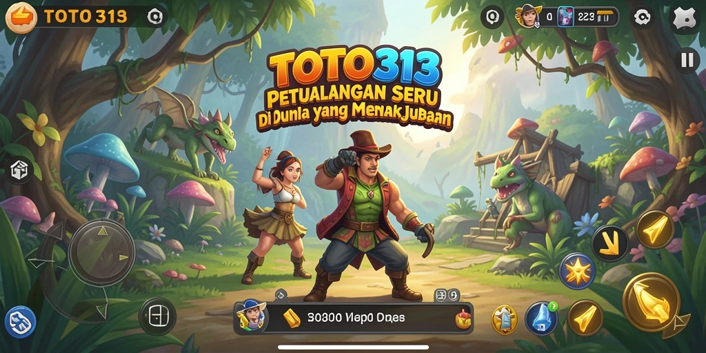 Screenshot menampilkan gameplay seru dari <strong>TOTO313</strong> dengan grafis memukau.